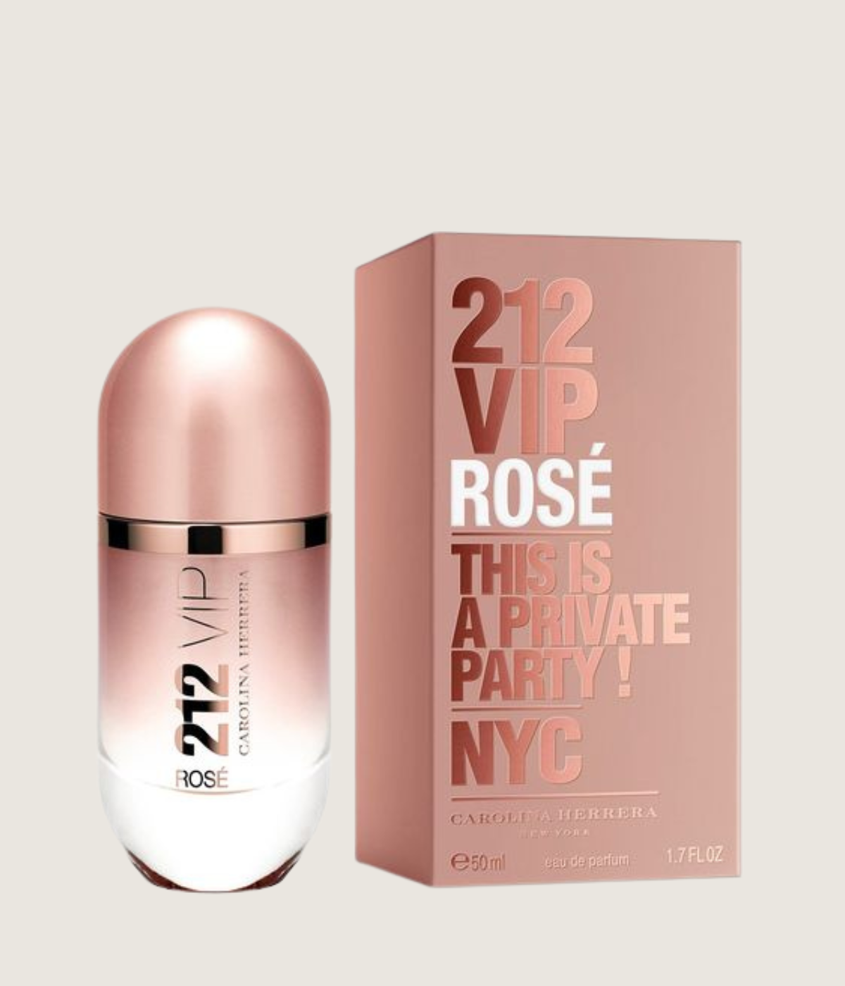 Perfume 212 VIP Rosé Carolina Herrera - Eau de Parfum 100ml
