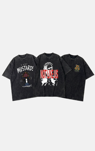 Kit - 3 Oversizeds (Estampadas)