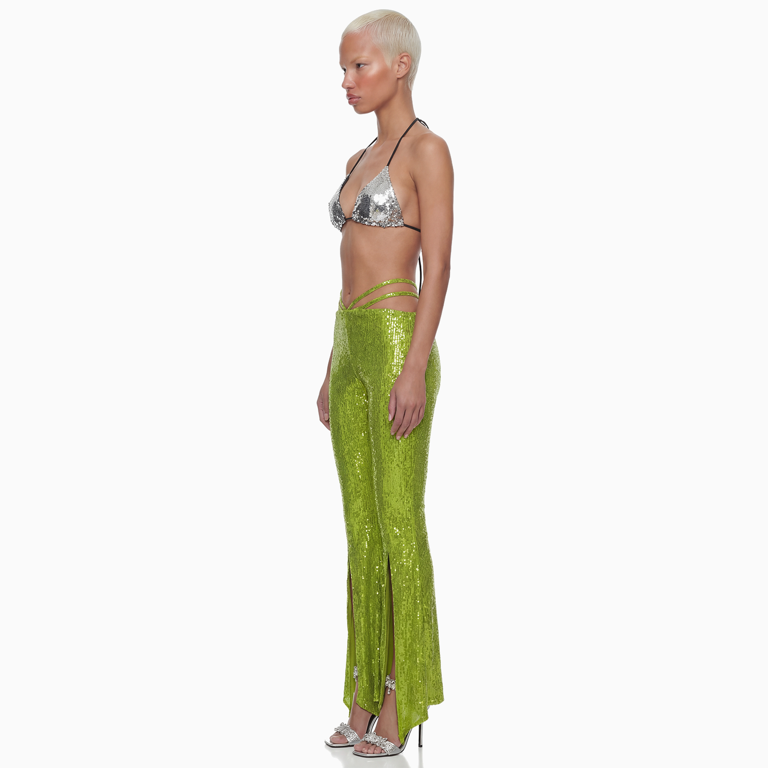 Calça Paetê Aura